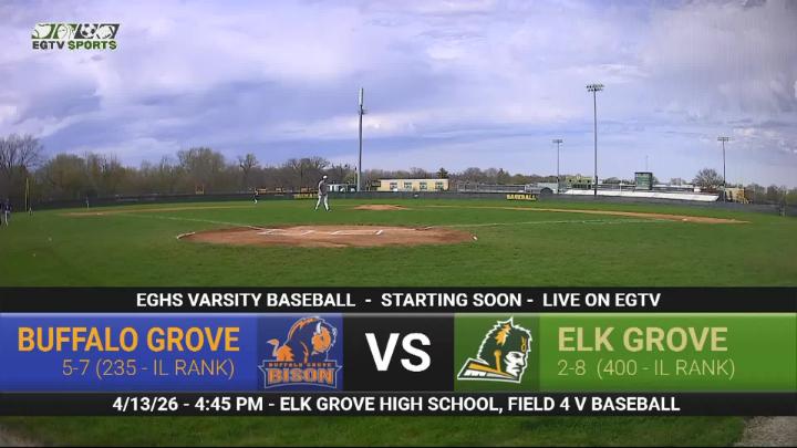 Thumbnail image for EGTV Sports: EGHS Varsity Baseball vs Buffalo Grove - 4/13/26