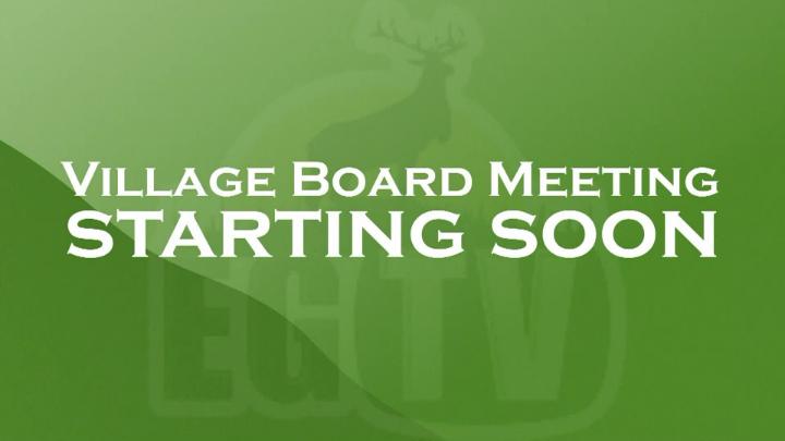Thumbnail image for Village Board Meeting